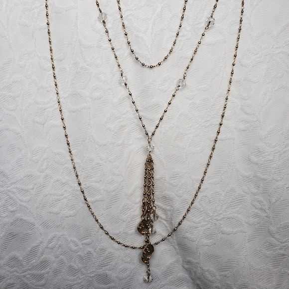 Stein Blye Gorgeous Layered Tassel Necklace - Picture 3 of 7